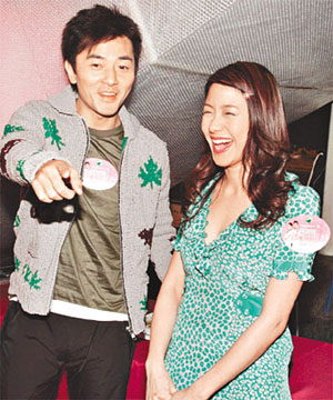 Ekin Cheng and Karena Lam