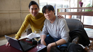 Nick Cheung and some guy