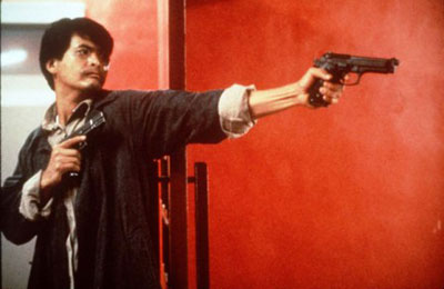 Chow Yun Fat has guns