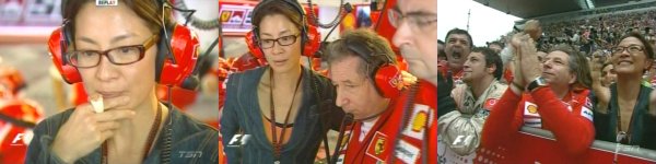 Michelle Yeoh and Jean Todt