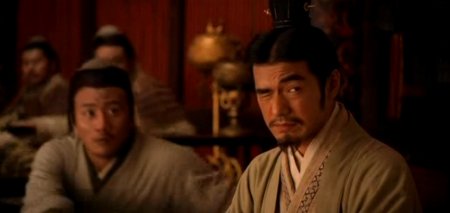 Takeshi Kaneshiro's comic reflief face in RED CLIFF