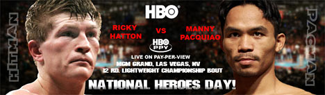 Pacquiao vs. Hatton Promo Pic