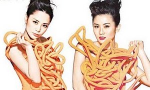 Gillian Chung and Charlene Choi