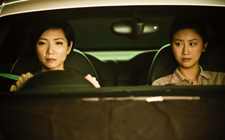 Stephanie Che and Jacqueline Zhu in A COMPLICATED STORY