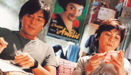 Ekin Cheng and Charlene Choi in My Wife is 18